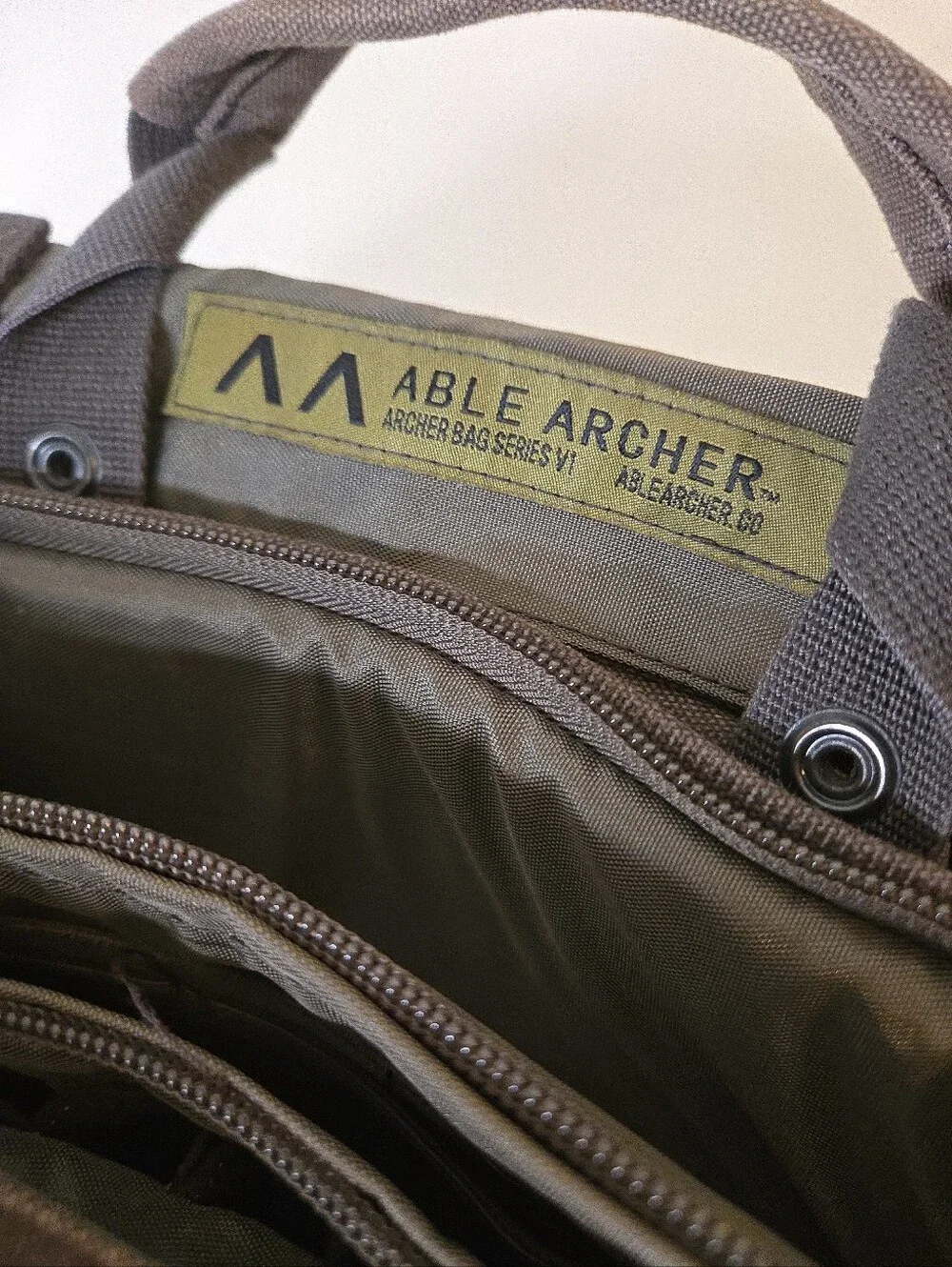 Able Archer Bag Series V1 Canvas Messenger Bag WWII Era Musette Bag